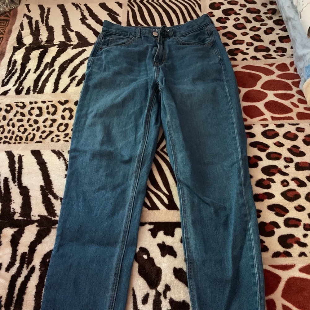 American Eagle high rise mom jeans